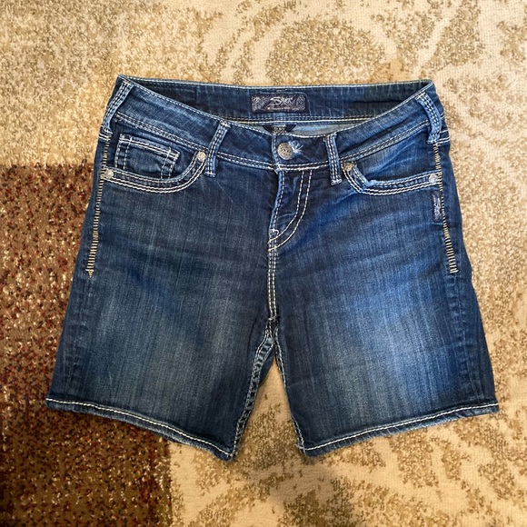 Silver Suki shorts - Picture 1 of 4